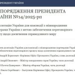 Єрмак буде відповідальним за результати мирних переговорів