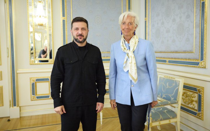 Зеленський зустрівся з главою ЄЦБ Лагард: подробиці переговорів – LB.ua