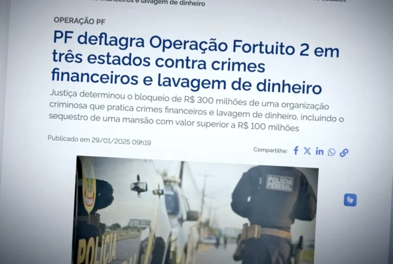 Операція “Фортуїто 2”: бразильська поліція заморозила $60 млн активів криптоафериста Фузіями