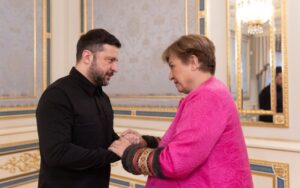 У Києві відбулася зустріч Зеленського і очільниці МВФ: деталі