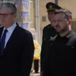 У Києві Стармер та Зеленський вшанували пам’ять загиблих воїнів